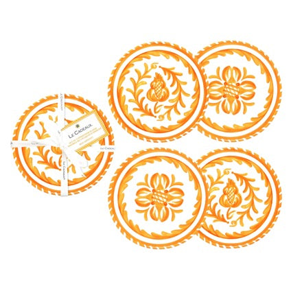097SCO+le+cadeaux+Sicily+Orange+Appetizer+Plate+810056676568