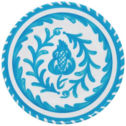 097SCT+le+cadeaux+Sicily+Teal+Appetizer+Plate+
