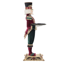right+side+view+of+28-528784+Katherines+Collection+Captain+Barry+Burgundy+Server+UPC+810187071126+Balsam+and+Berry+Christmas+Decor+Holiday+Collection