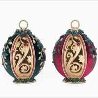 Winter Balsam And Berry Tabletop Lighted Ornaments 28-528785