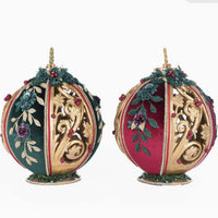 Winter Balsam And Berry Tabletop Lighted Ornaments 28-528785