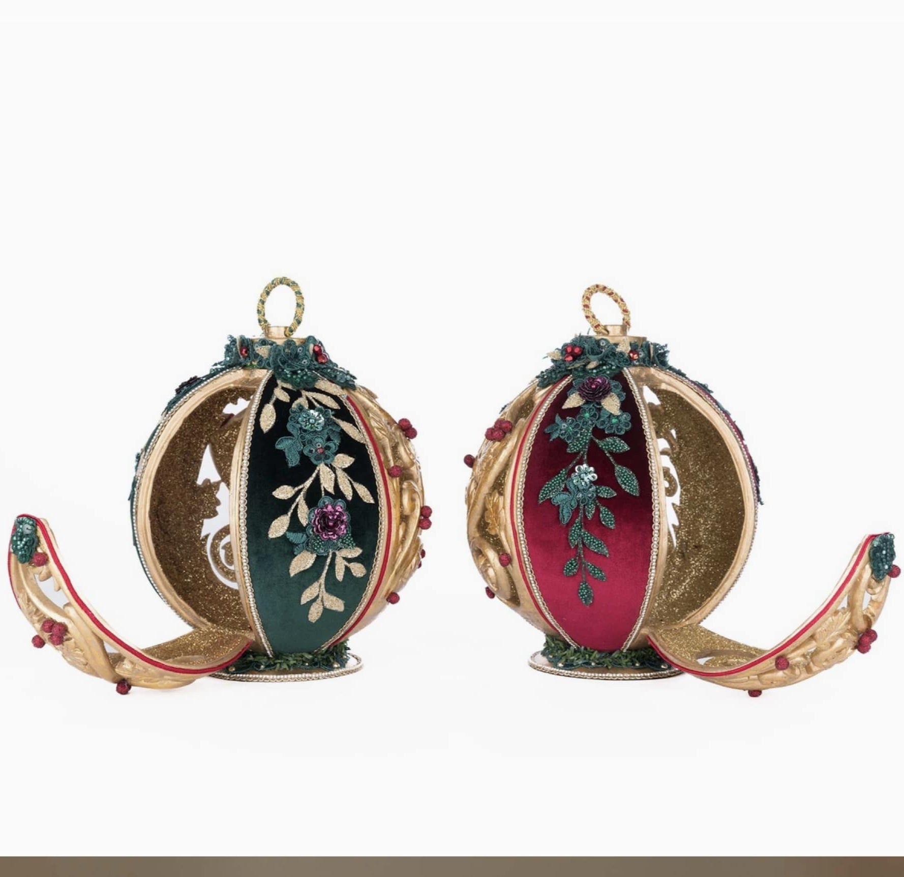 Winter Balsam And Berry Tabletop Lighted Ornaments 28-528785