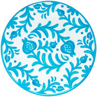 337SCT+le+cadeaux+Siciliy+Teal+Dinner+Plate