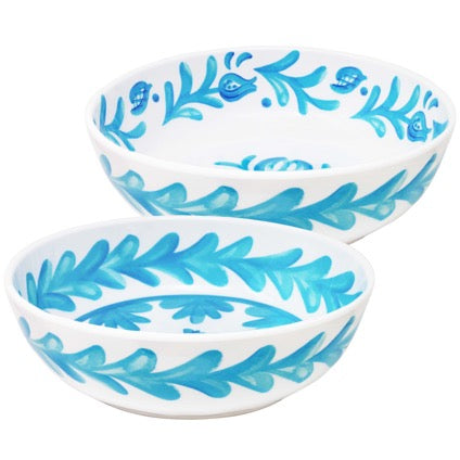347SCT+le+cadeaux+Sicily+Teal+Assorted+Cereal+Bowls