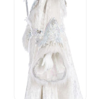 left-sleeve-view-34"-King-Winterfield-Of-Crystal-Kingdom-28-428286-white-santa-katherines-collection-crystal-kingdom-collection
