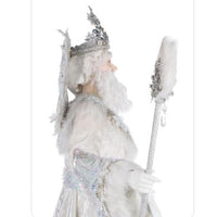 right-bust-view-34"-King-Winterfield-Of-Crystal-Kingdom-28-428286-white-santa-katherines-collection-crystal-kingdom-collection