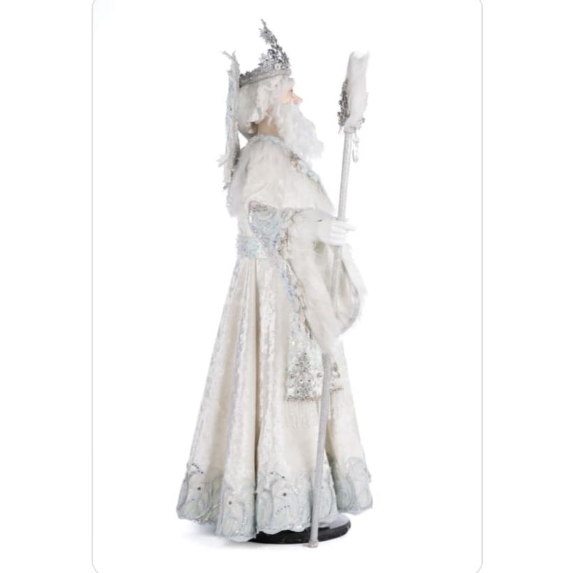 right-view-34"-King-Winterfield-Of-Crystal-Kingdom-28-428286-white-santa-katherines-collection-crystal-kingdom-collection