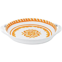 Sicily Orange Small Handled Serving Bowl 387SCO