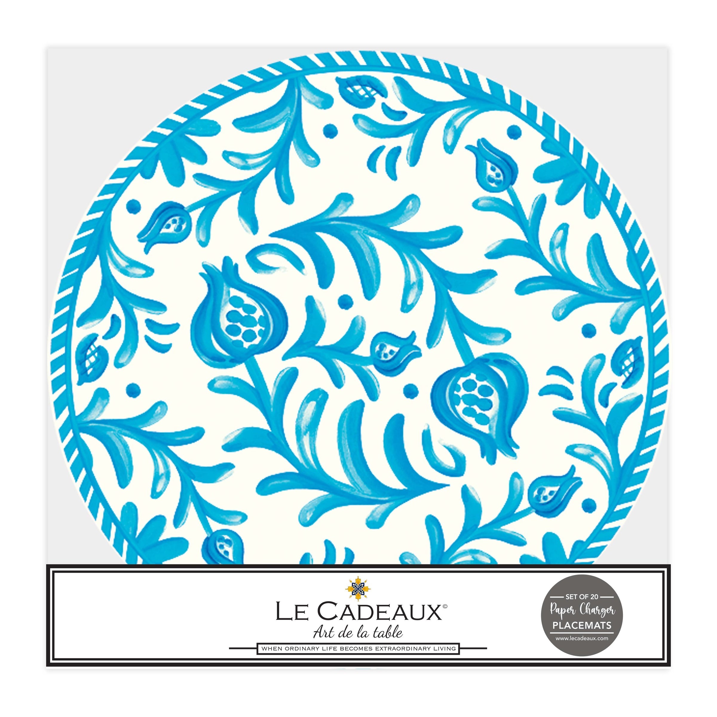 Sicily Teal Placemats CC-SPLSCT