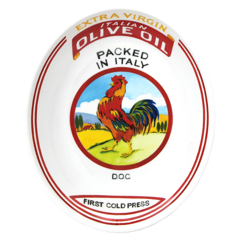 810056677947_Le_Cadeaux_Vintage_Olives_Italy_Olive_Bowl_Rooster_Extra_Virgin_bowl