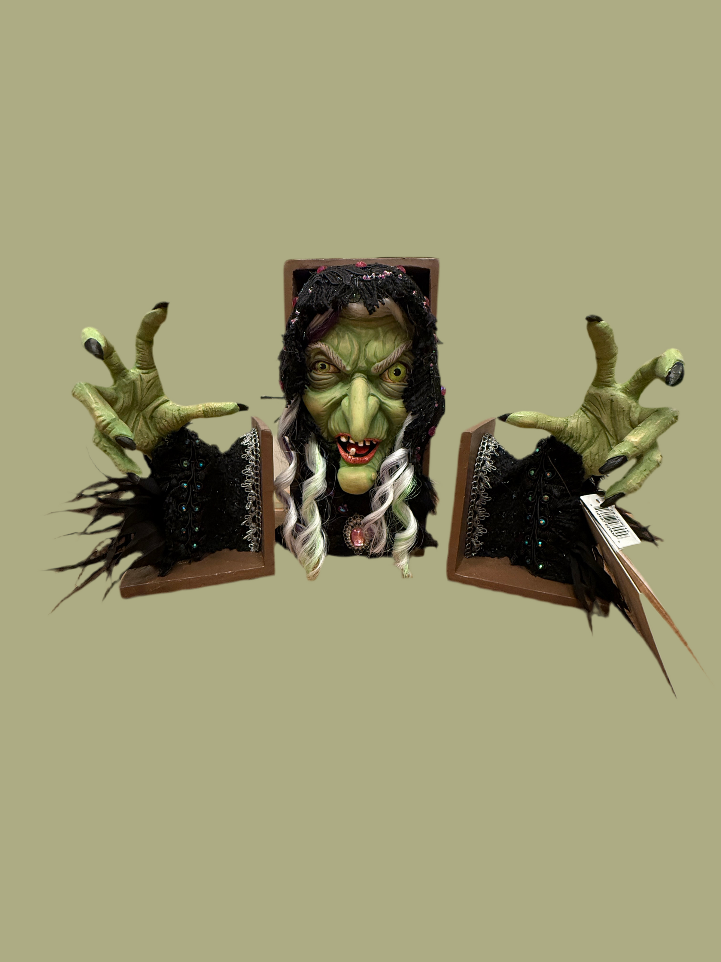 Grizelda Book with Bookends 28-528616