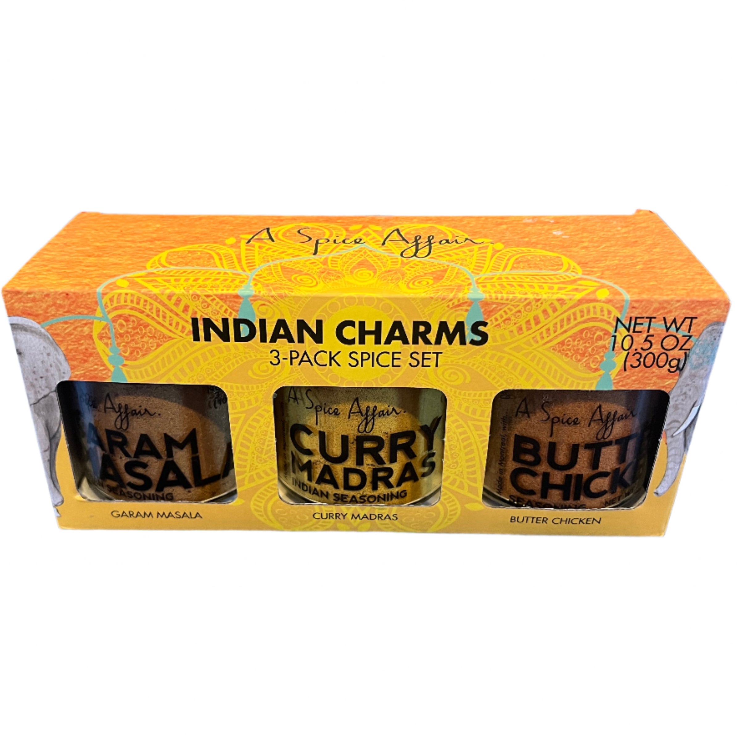 A+Spice+Affair+Indian+Charms+Garam+Masala+Curry+Madras+Butter+Chicken+front
