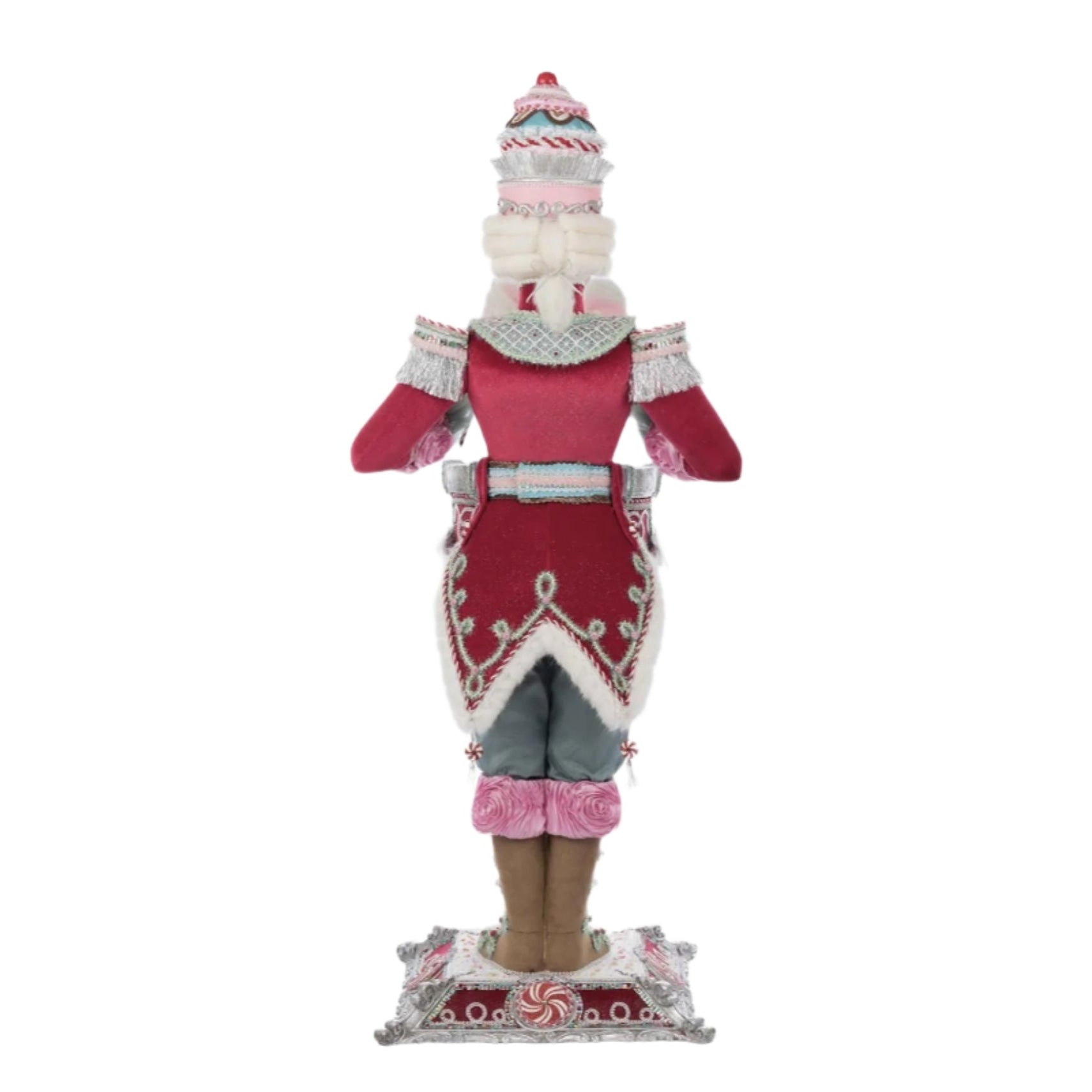 Commander-Cupcake-Nutcracker-Server-Katherines-Collection-SKU-28-528720-GTIN-810187070709-View+of+back+Peppermint-Base
