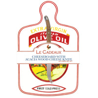 GS-CB-VOI_810056677923_Le_Cadeaux_Vintage_Olive_oil_Italy_Cheeseboard_with_acacia_wood_cheese_knife_First_cold_press_package