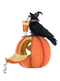 Crow with Pumpkin Tabletop 28-528648