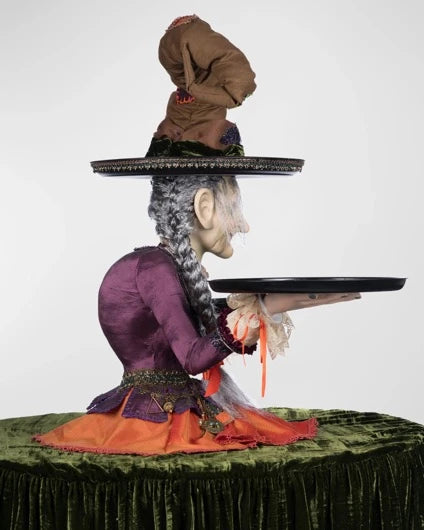 Gertrude Grimoir Witch Cupcake Server 28-428403