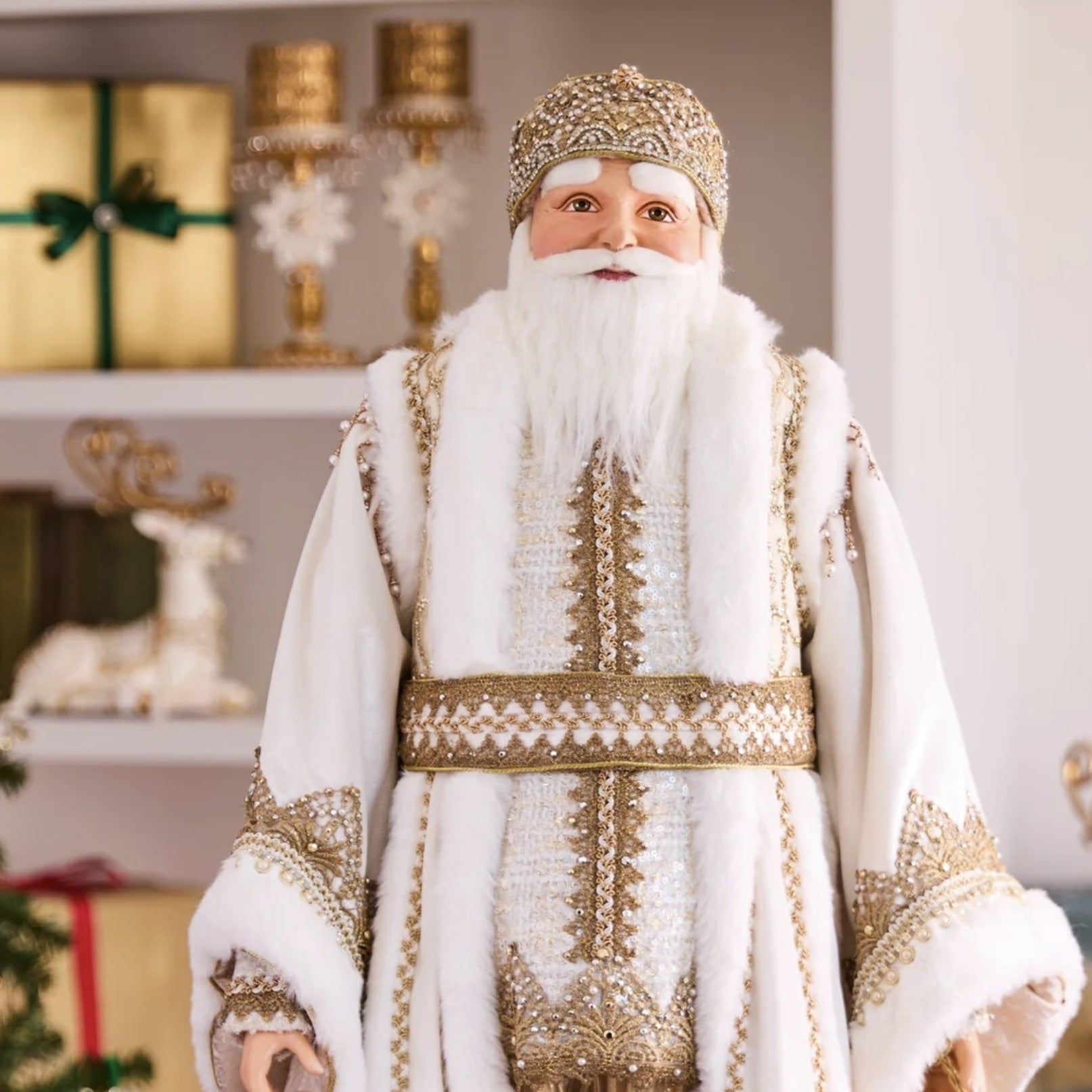 Gold Bells of Brilliance Candle Stick Holders 28-528774G