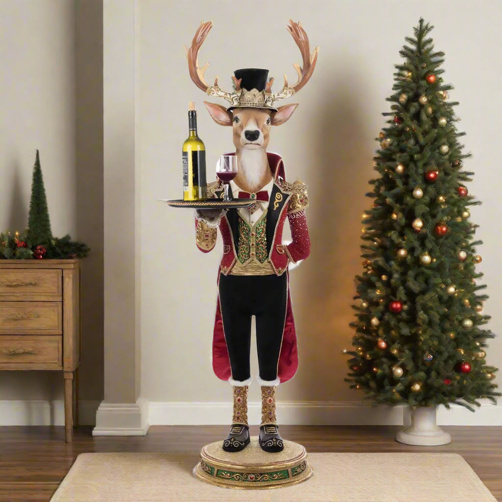 Katherines+Collection+48+inch+""Christmas+Ball+Reindeer+Butler+28-528806+810187071300+Royal+Christmas+Ball