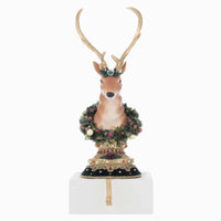view+c+Katherines+Collection+Balsam+and+Berry+Christmas+Reindeer+Deer+Stocking+Holder+28-528794+SKU:+28-528794+GTIN:+810187071218