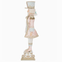 left+side+view+of+Katherines+Collection+Captain+Pierre+Praline+Soldier+SKU:+28-528843+GTIN:+810187071478+from+Katherines+Collection+joyeux+noel+pink+and+blue+christmas+holiday+Collection