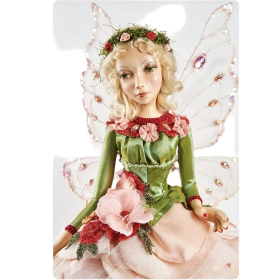 bust+view+of+Katherines+Collection+Enchanted+Garden+Flora+Fairy+Easter+Doll+28-228416+Spring+2025