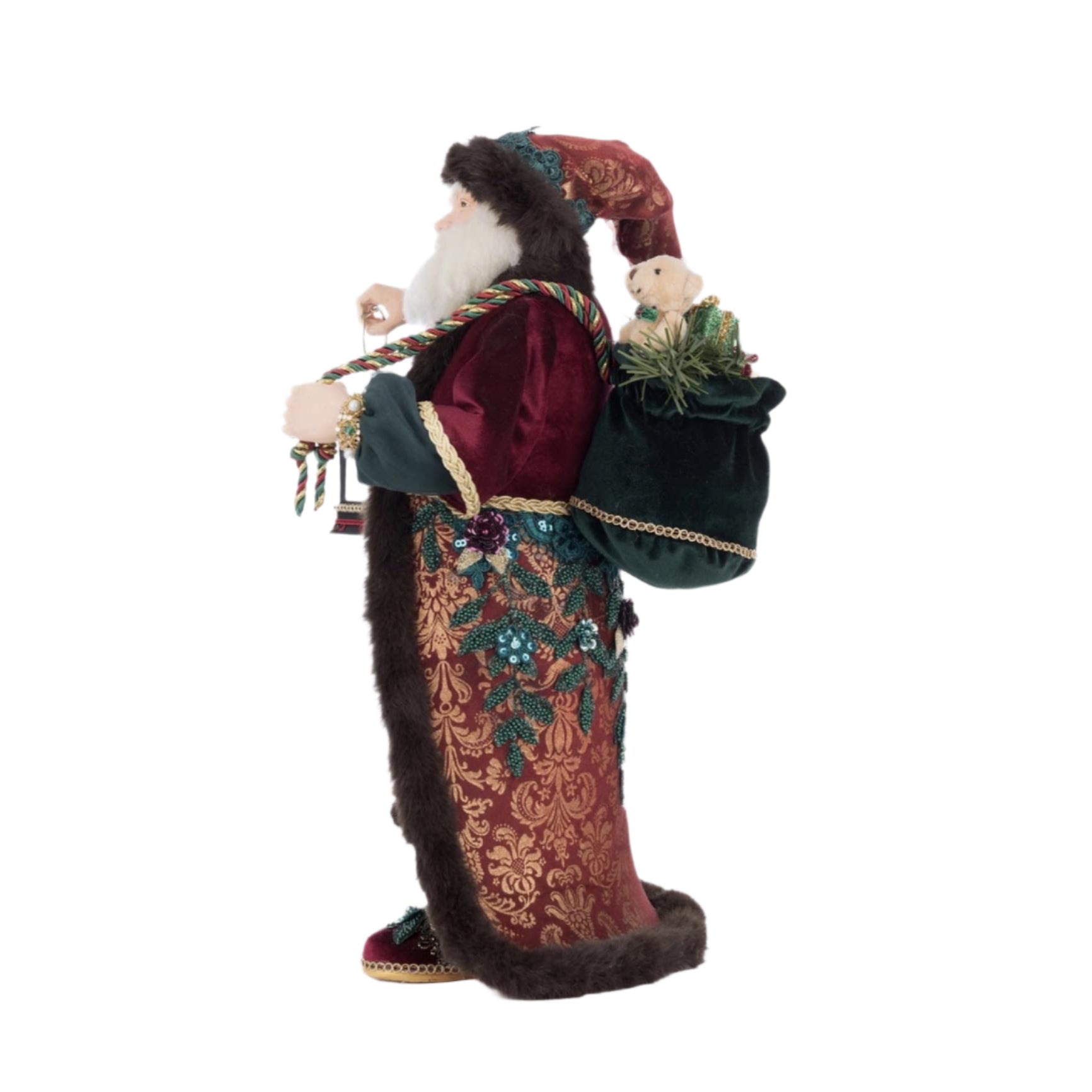 left+side+view+Katherines+Collection+Father+Nicolas+Balsam+Santa+Claus+28-528793+810187071201+Winter+Balsam+and+Berry+Christmas+holiday+decor+collection