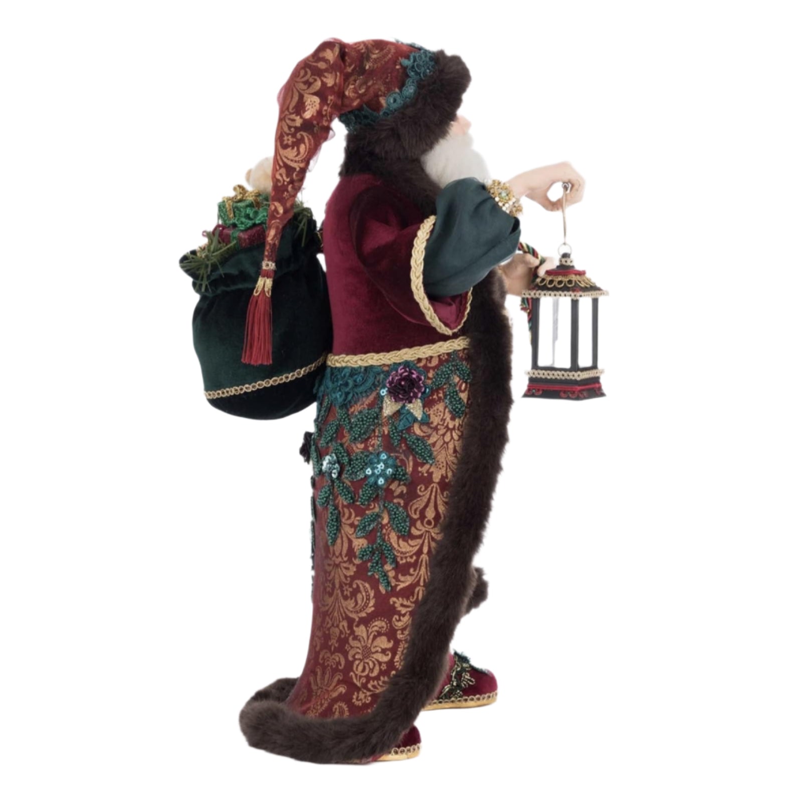 right+side+view+of+Katherines+Collection+Father+Nicolas+Balsam+Santa+Claus+28-528793+810187071201+Winter+Balsam+and+Berry+Christmas+holiday+decor+collection