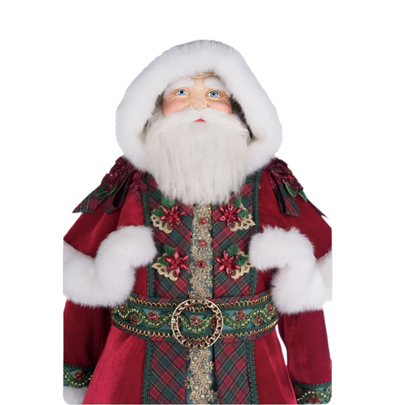 view+of+bust+Katherines+Collection+Holiday+Magic+24+inch+santa+claus+28-428315+810074128094