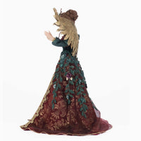 left+side+view+Katherines+Collection+Scarlett+the+Angel+Tree+Topper+Balsam+and+Berry+SKU:+28-528780+GTIN:+810187071089