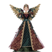 view+from+top+of+Christmas+tree+Katherines+Collection+Scarlett+the+Angel+Tree+Topper+Balsam+and+Berry+SKU:+28-528780+GTIN:+810187071089