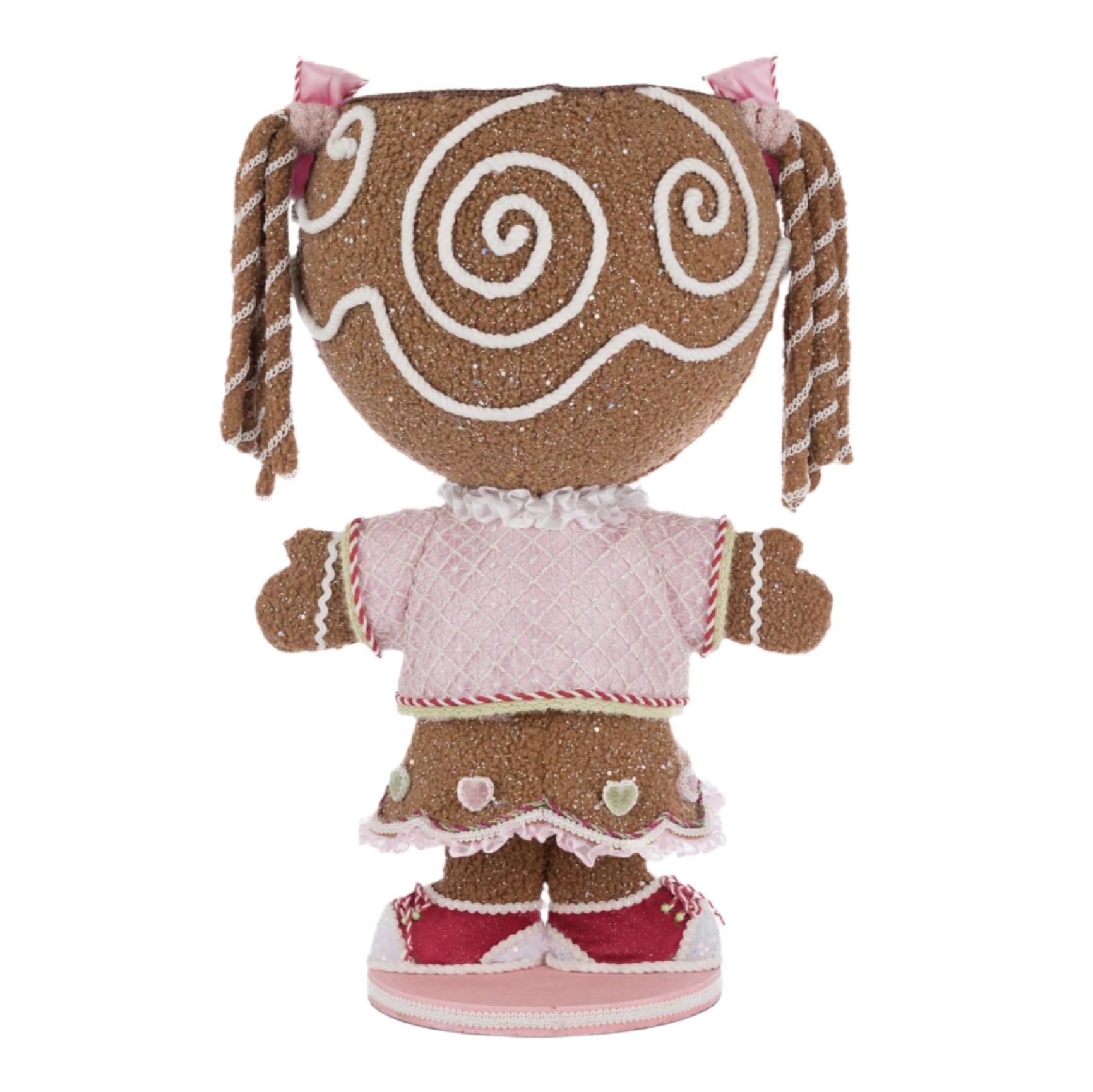 back+view+of+Katherines+Collection+Sugar+E+Sweet+Gingerbread+Girl+Candy+Container+2025+Sweet+Delights+Christmas+holiday+Collection+SKU+28-528742+GTIN+810187070853