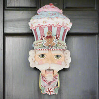 Katherines+Collection+Sweet+Delights+Nutcracker+GingerBread+Man+Doorknocker+28-528743