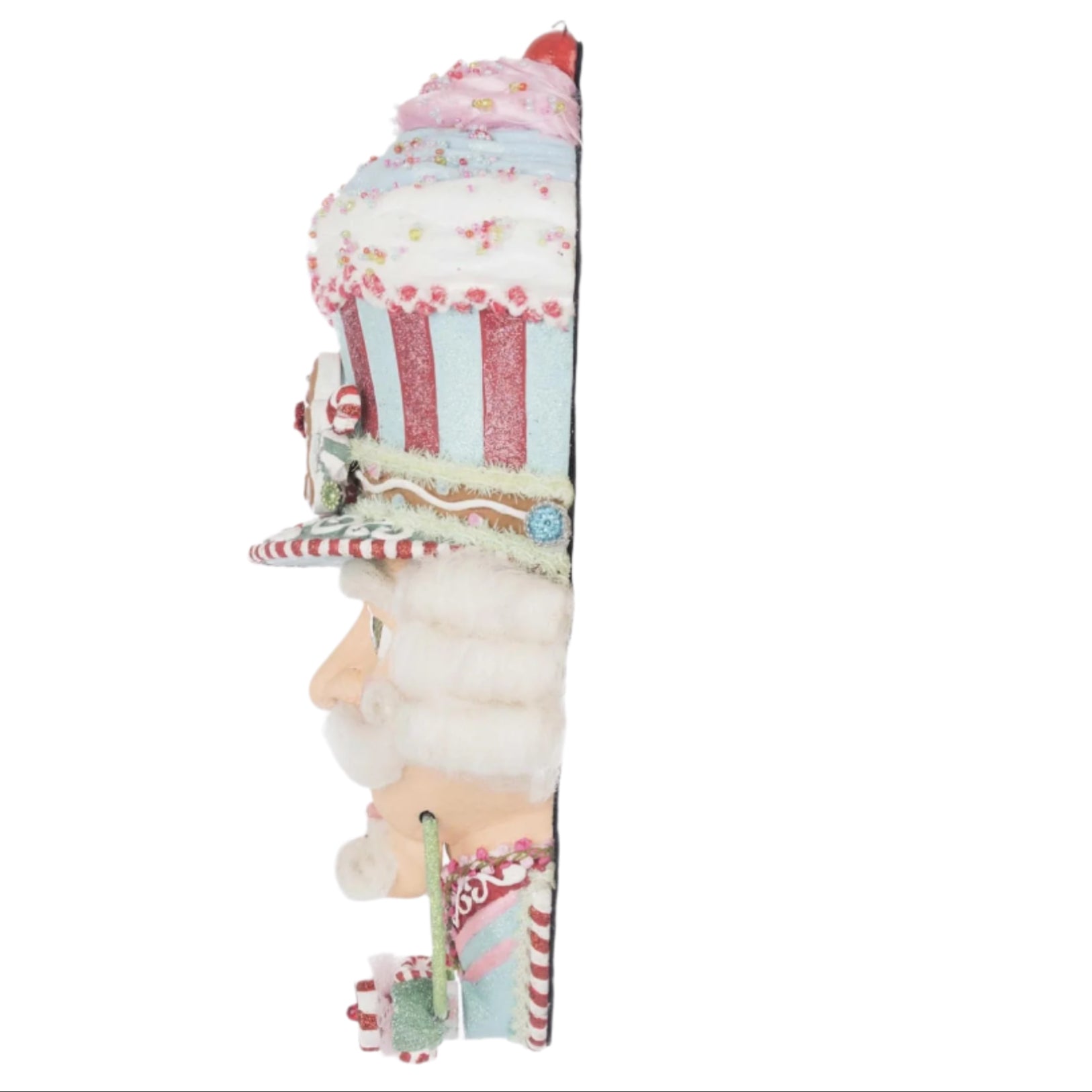 left+side+view+of+Katherines+Collection+Sweet+Delights+Nutcracker+GingerBread+Man+Door+knocker+28-528743