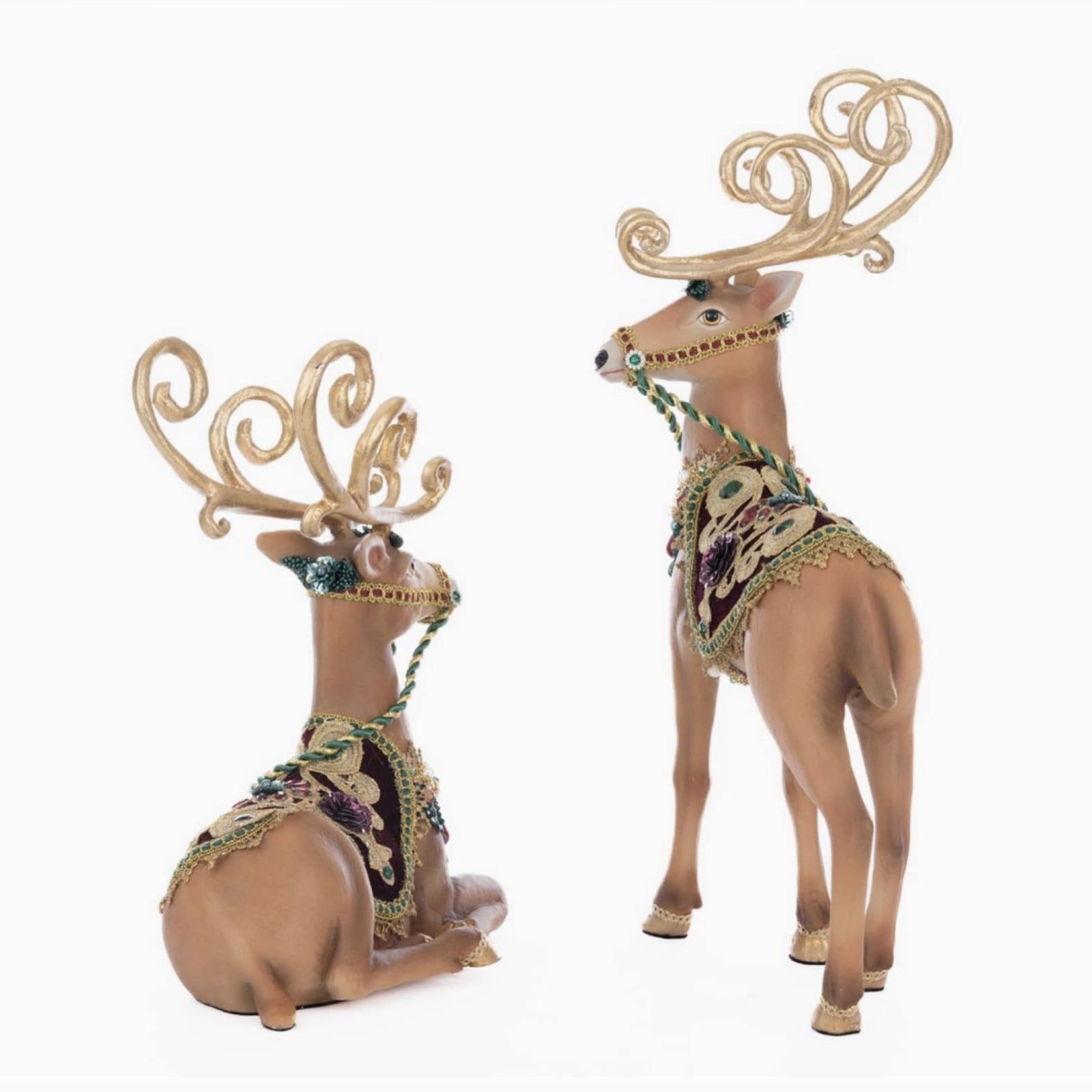 back+view+of+Katherines+Collection+Winter+Balsam+and+Berry+Reindeer+Assortment+SKU:+28-528782+GTIN:+810187071102