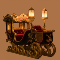 lit+for+night+Katherines+Collection+Winter+Balsam+and+Berry+Sleigh+28-528783+810187071119+Christmas+Holiday+decor