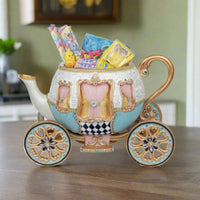 Katherines+collection+hearts+and+wonderland+teapot+carriage+candy+bowl+28-428125