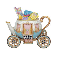 Teapot Carriage Candy Bowl 28-428125