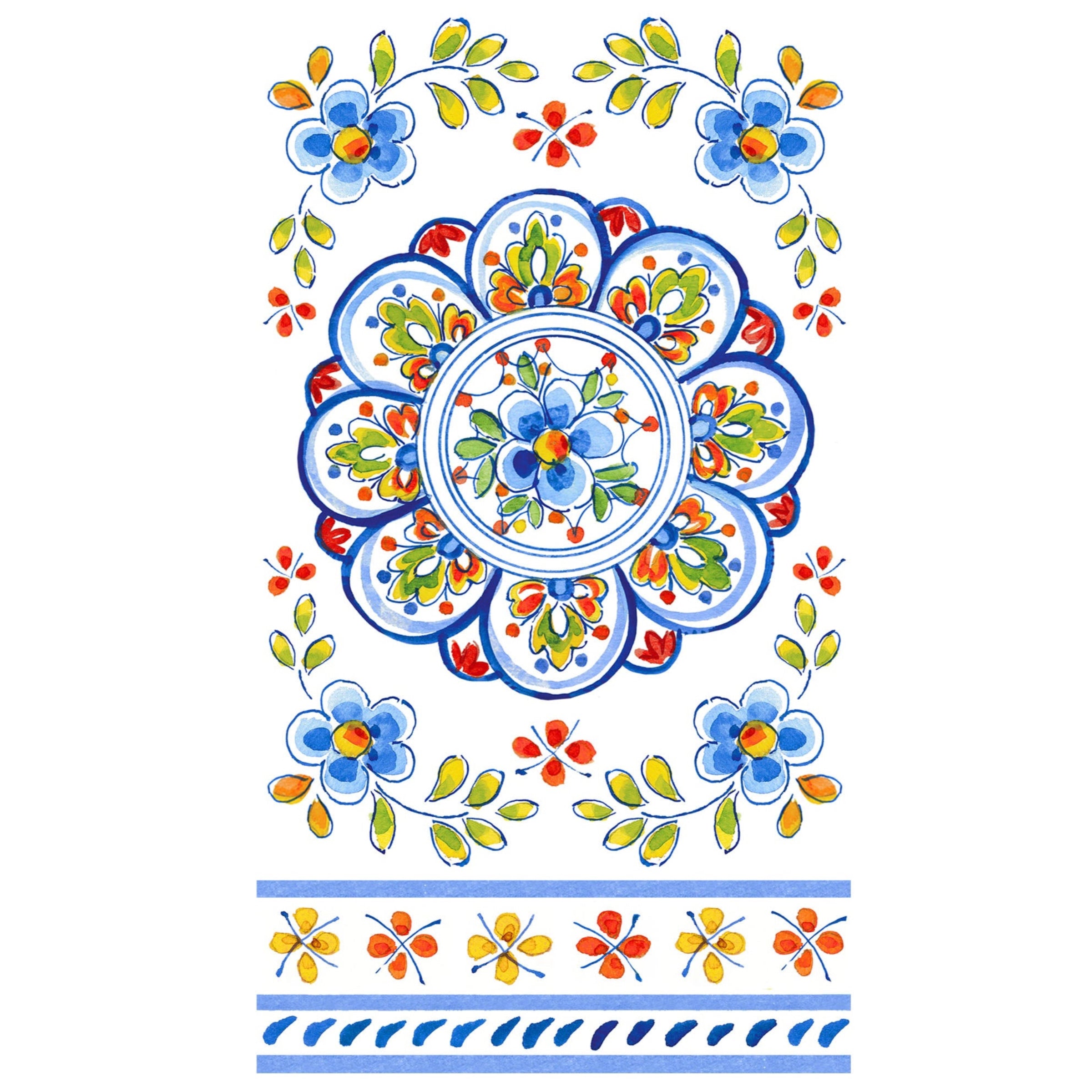 Madrid White Placemats & Napkins
