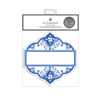 Le+Cadeaux+CC-262MRCB+Moroccan+Blue+Table+Accent+Place+Cards+FRONT+810056676001