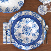 Le_Cadeaux_MRCB_Moroccan_Blue_Campania_Blue_CAMB_Dinnerware_Place_Setting