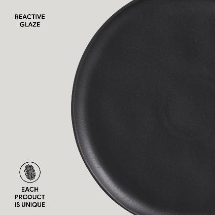 Porto_Brasil_Bio_Stoneware_Matt_Black_11.42_Large_Dinner_Plate_Matte_Black_6_piece_Set_reactive_glaze