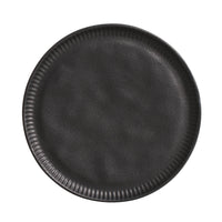 Linhas Bio Matte Black Salad / Dessert Plate Set