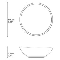 measurements+of+Porto+Brasil+Matte+Black+Cereal+Bowl+SKU:+1431473901+GTIN:+7908416615821+Stoneware+Made+in+Brazil+17.6+oz