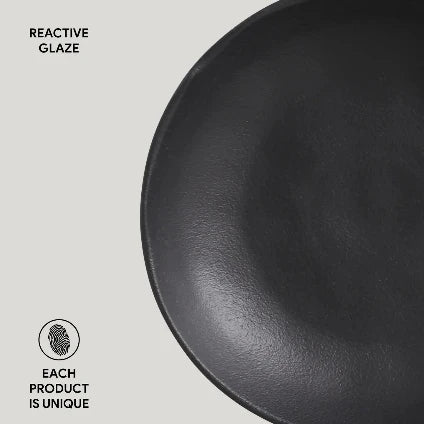 Porto_Brasil_SKU-_133173902_Made_in_Brazil_GTIN-_7908416616088_Bio_stoneware_Matte_Black_Pasta_Plate_37.3_oz_reactive_glaze