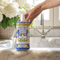 Italian Rudy Aromatic Herbs dishwashing soap formulated with Witch Hazel Water and Aloe Vera Bio for powerful yet gentle cleaning.