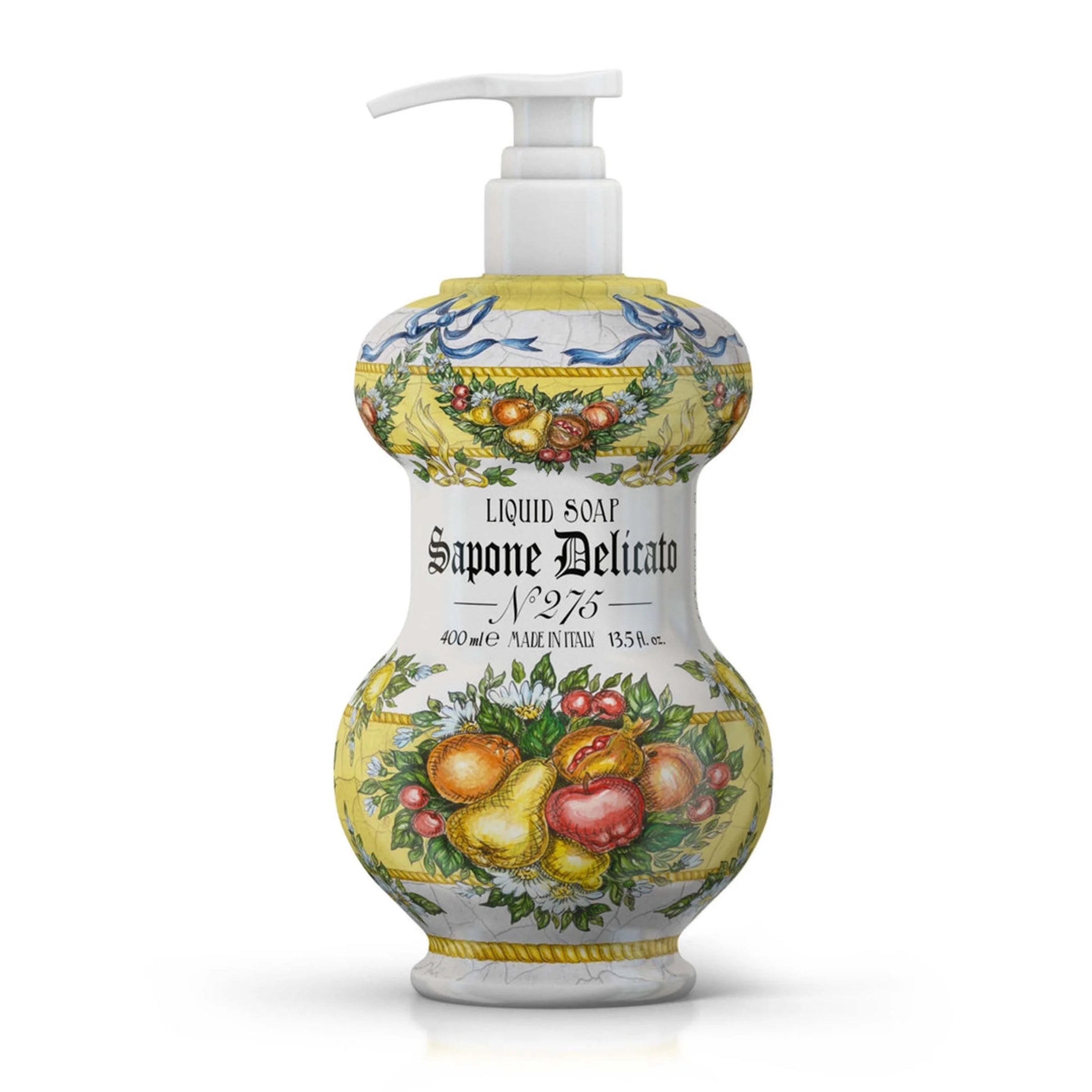 Elegant Italian-made Rudy Profumi Alboretum Hand Soap in decorative Albarelli bottle, 400ml, GTIN 80080253969, SKU CC-3503.