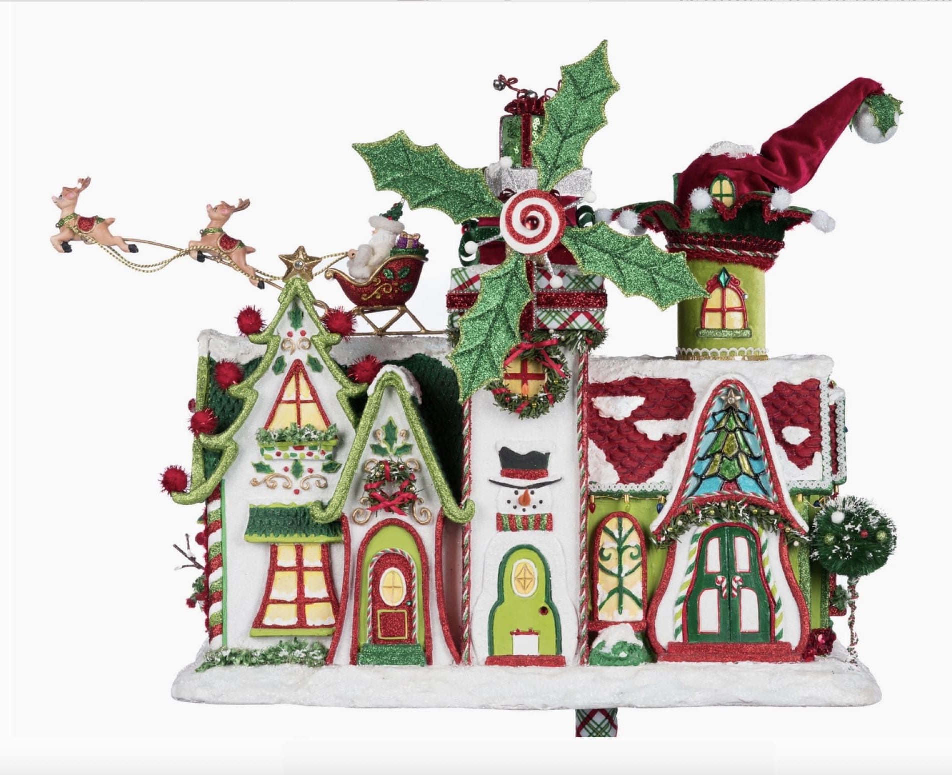 Whimsical Village Mailbox 28-428338