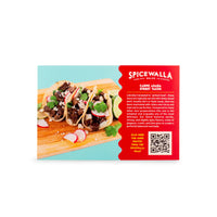 Spicewalla Carne Asada Street Tacos - Recipe Card