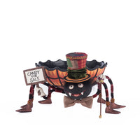 Katherine's Collection Broomstick Acres Spider Candy Dish – SKU 28-428507, GTIN 810074128520