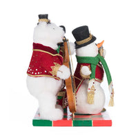 Christmas Ball Orchestra by Katherine’s Collection featuring festive animal band, SKU 28-528811, GTIN 810187071355